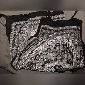 Cupshe Black and White Patterned Camisole